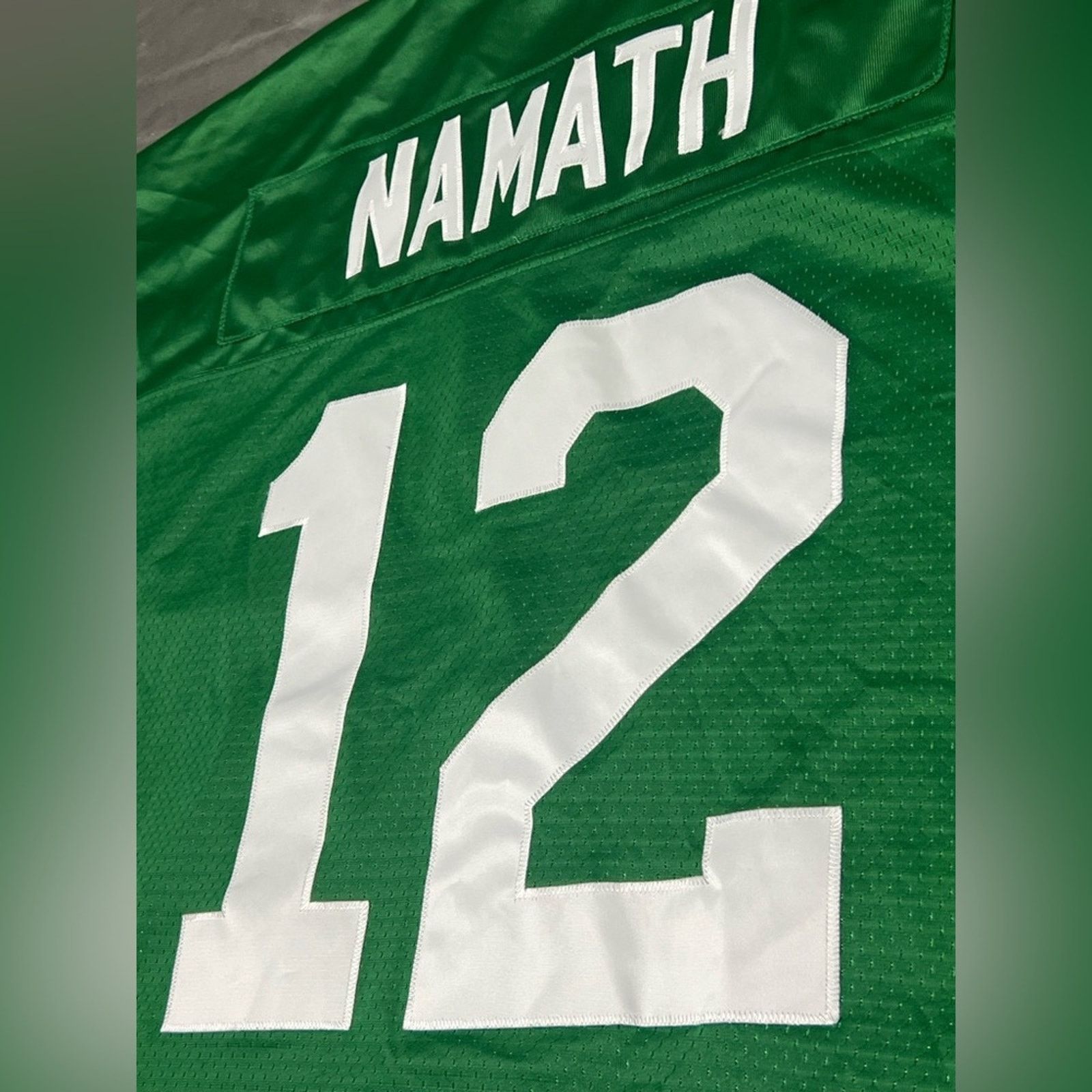 Reebok AUTHENTIC Joe Namath REEBOK New York Jets Jersey XXl Sewn Size US XXL / EU 58 / 5 - 9 Thumbnail