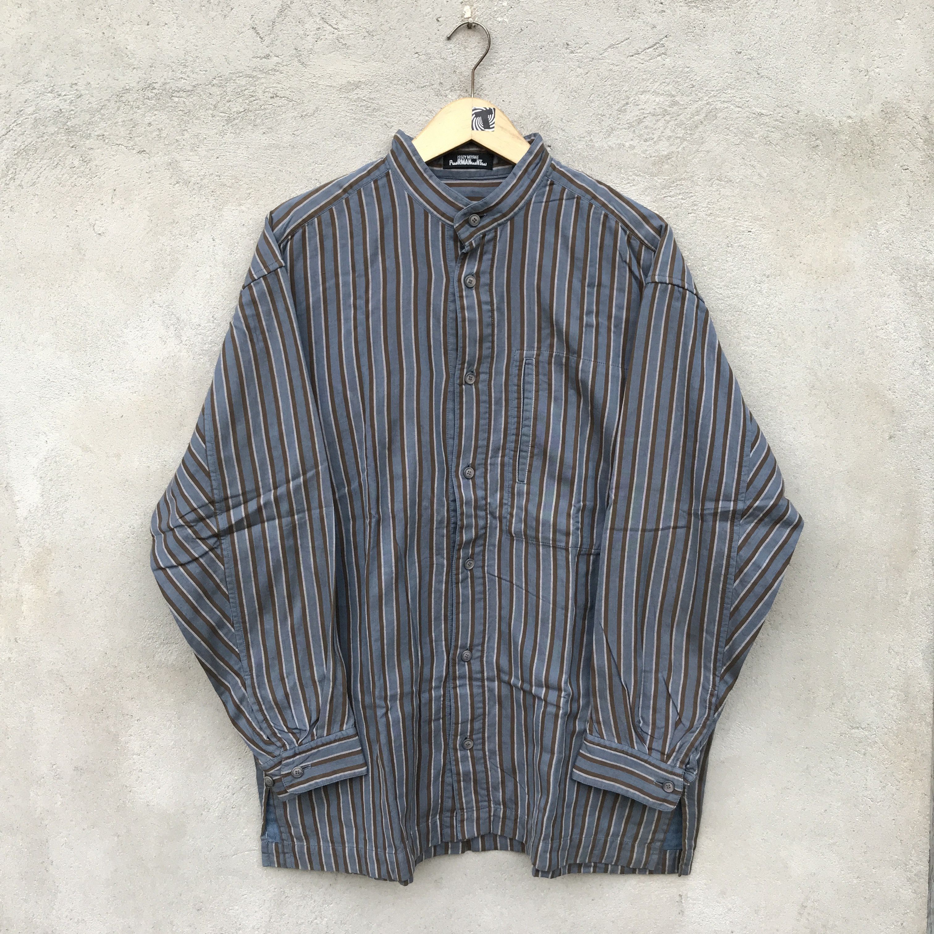 Issey Miyake Vintage Permanente Issey Miyake shirt Size US M / EU 48-50 / 2 - 1 Thumbnail