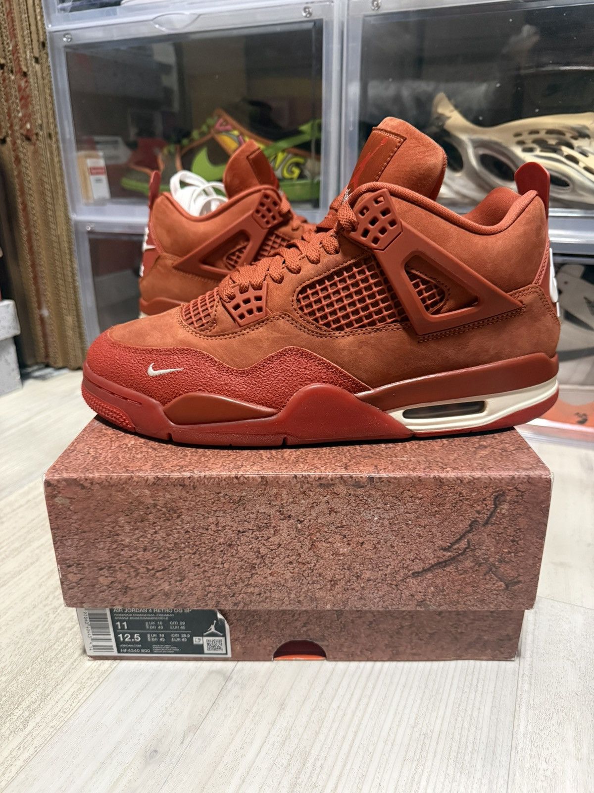 Jordan Brand Air Jordan 4 Retro OG SP Nigel Sylvester Brick By Brick Size US 11 / EU 44 - 1 Thumbnail