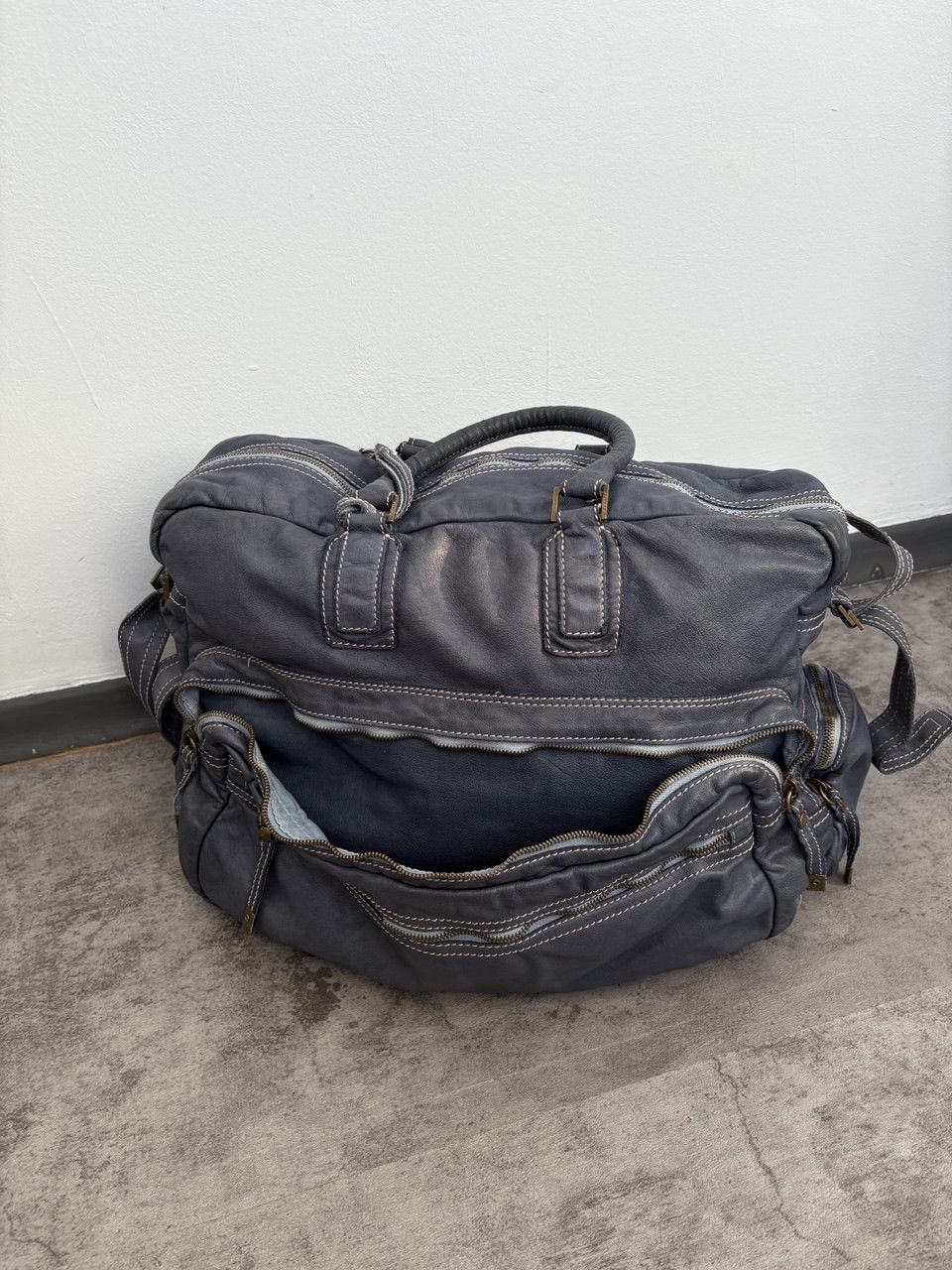 Other Sissi Rossi Vintage Italy Big Leather Bag Size ONE SIZE - 8 Thumbnail