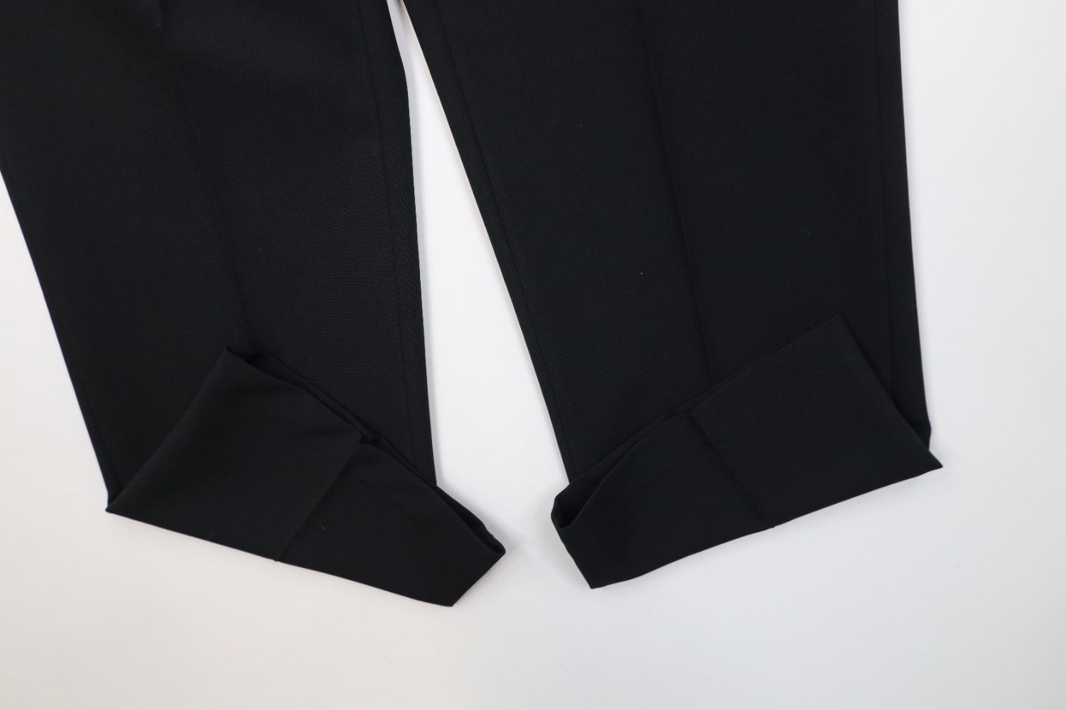 Vintage Vintage 90s Streetwear Flared Wide Leg Chino Pants Black Size US 36 / EU 52 - 5 Thumbnail