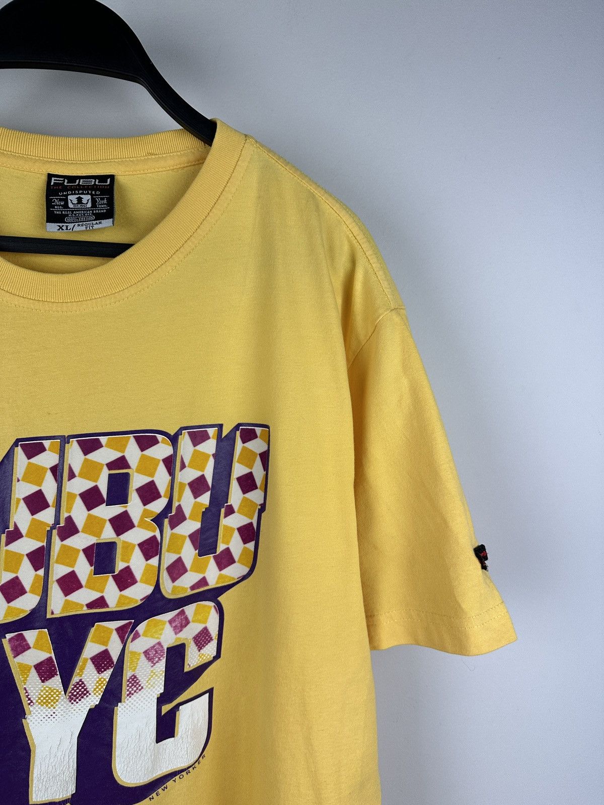 Fubu × Vintage Vintage Fubu Big Logo T-shirt Size US XL / EU 56 / 4 - 3 Thumbnail