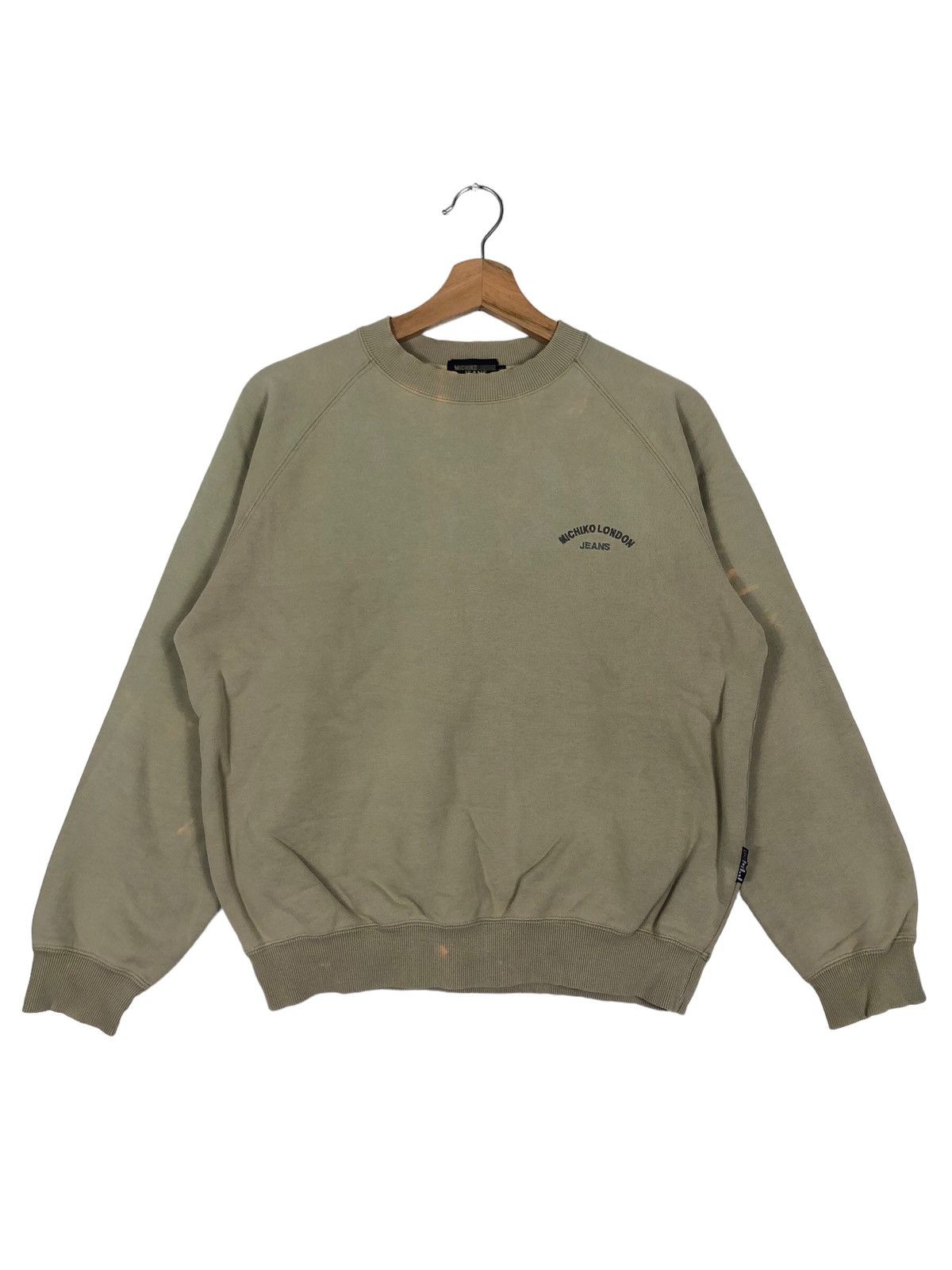 Japanese Brand 🔥90’s Vintage Sweatshirt Michiko London Jeans Big Logo Size US M / EU 48-50 / 2 - 1 Thumbnail