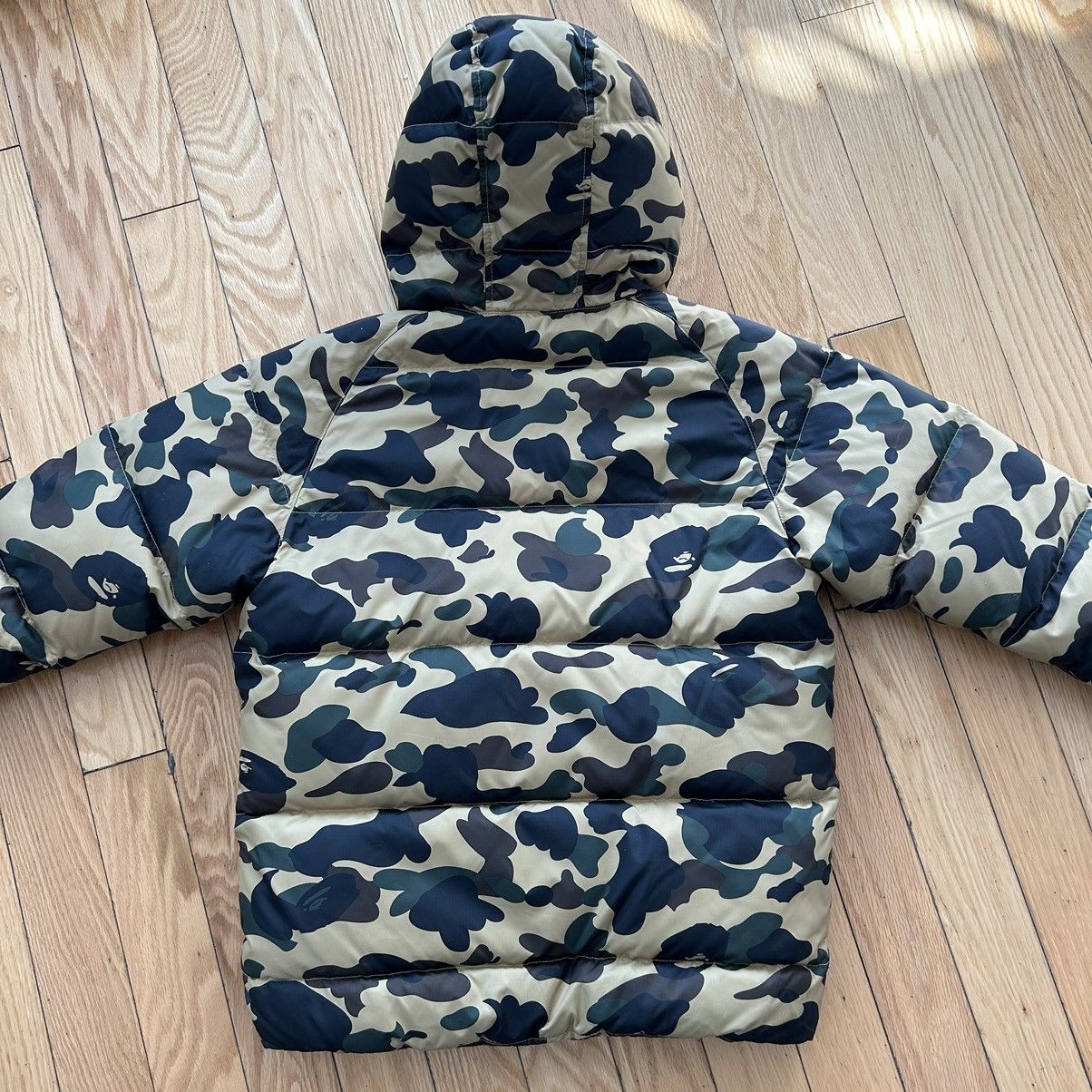 Bape 1st Camo Down Hoodie Jacket Size US M / EU 48-50 / 2 - 2 Thumbnail