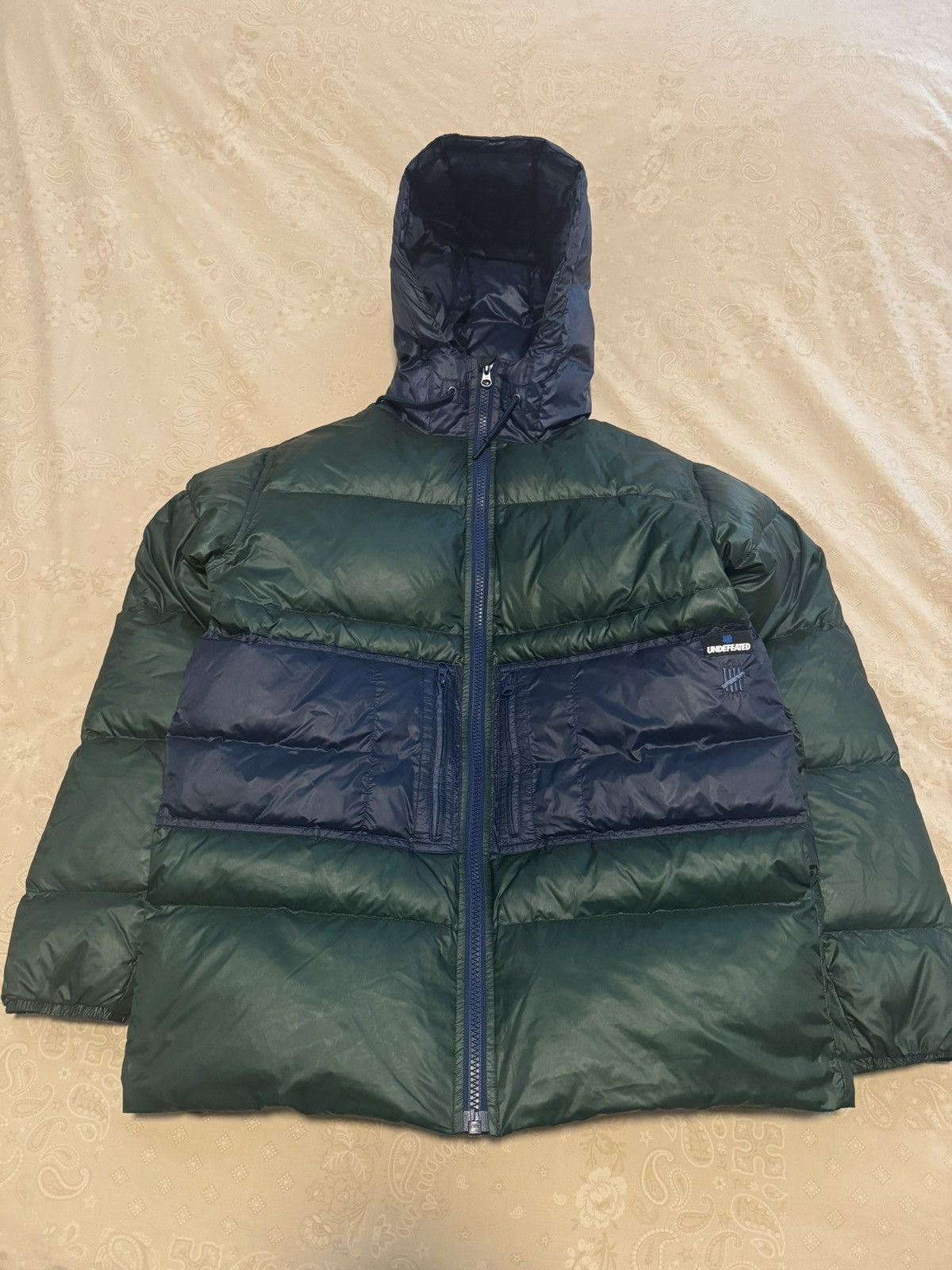 Undefeated Undefeated Hooded Puffer - Hunter green Size US M / EU 48-50 / 2 - 1 Thumbnail