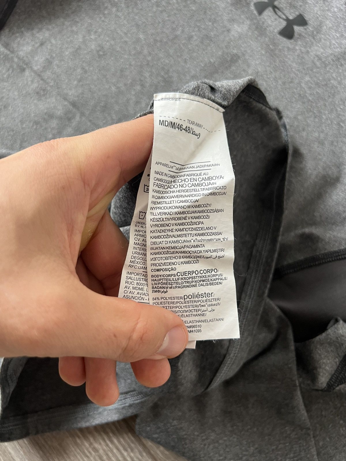 Other × Under Armour Under Armour Central Logo Onix Compression Heatgear Long Tee Size US M / EU 48-50 / 2 - 23 Thumbnail