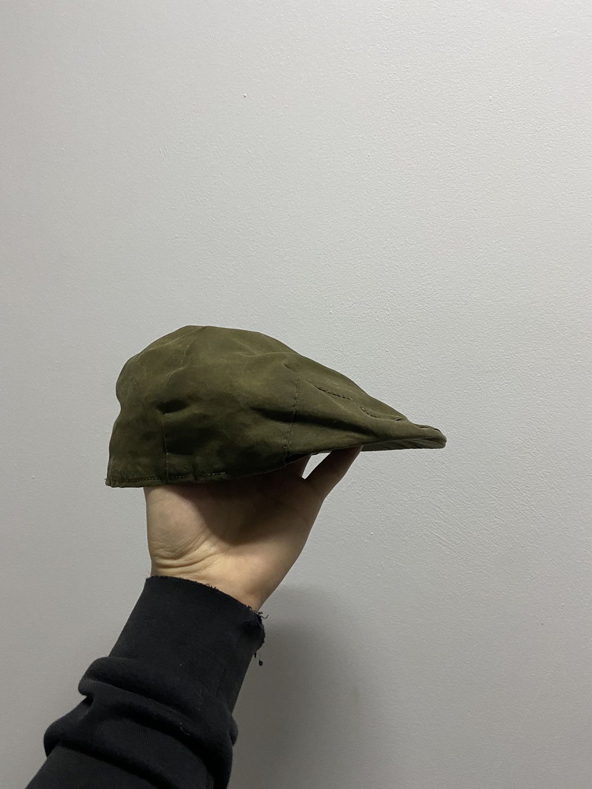 Barbour × Vintage Barbour waxed beret cap vintage Size ONE SIZE - 2 Thumbnail