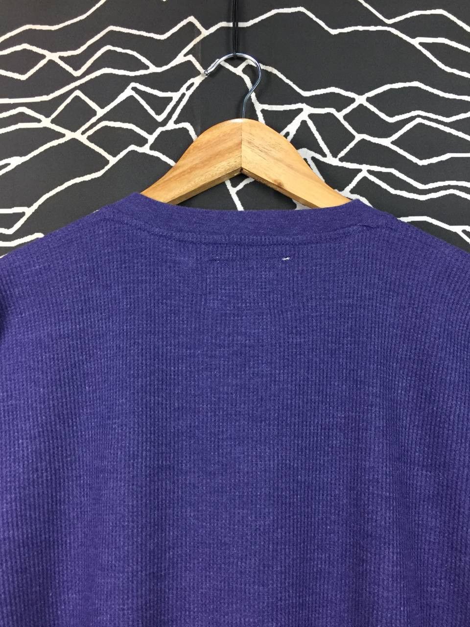 Vintage Vtg Big Ball Sports Waffle Knit Thermal Henley Tee Size US XL / EU 56 / 4 - 6 Thumbnail