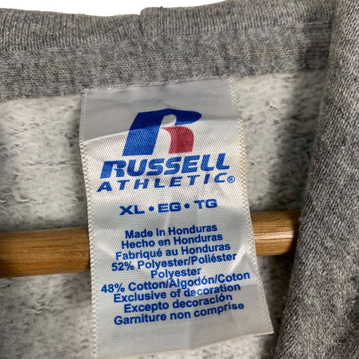Russell Athletic UNITED WRESTLING Big Logo Pullover Hoodies #2027-C88 Size US XL / EU 56 / 4 - 15 Thumbnail