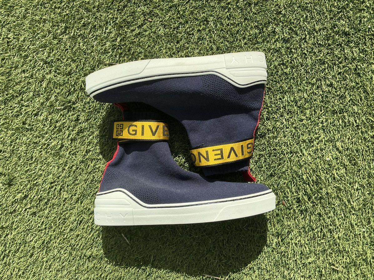 Givenchy George V Sock Blue/Yellow