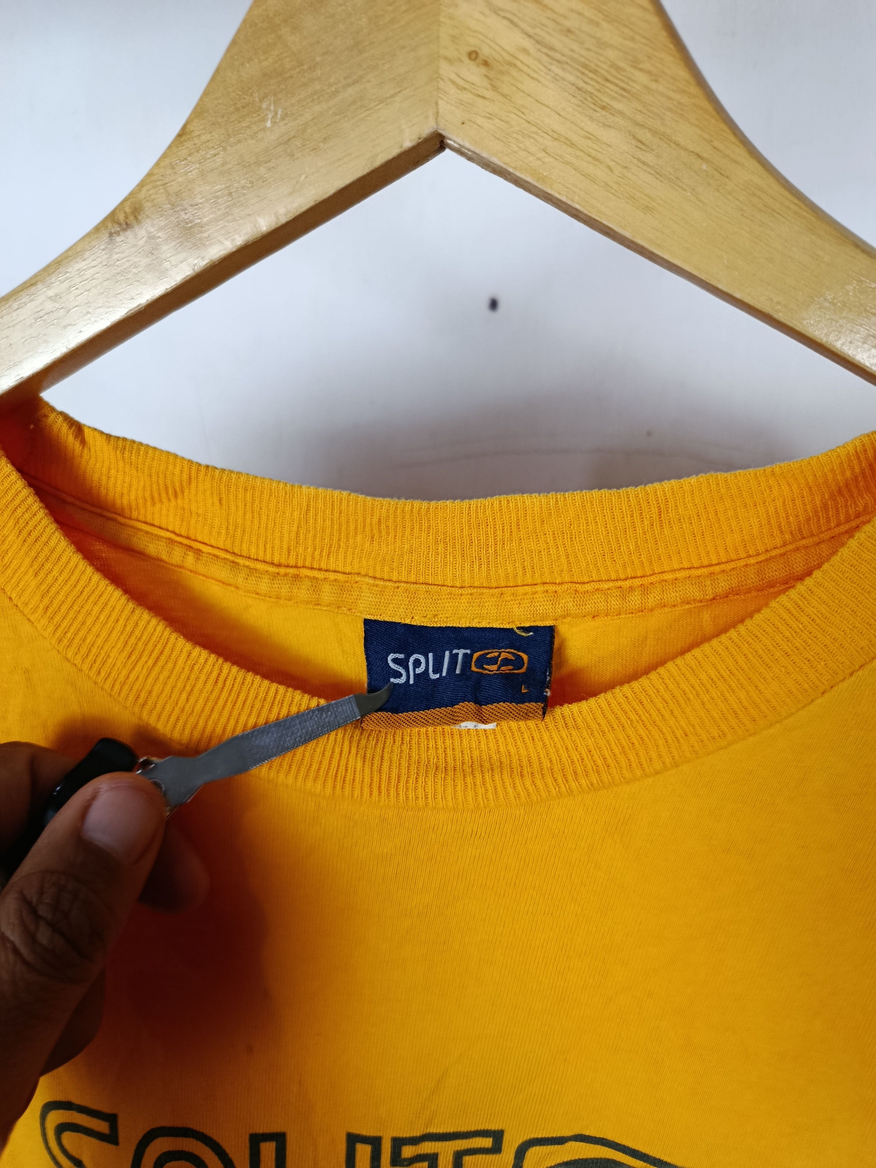 Split Vintage 2000s Split Skateboard Longsleeve Size US L / EU 52-54 / 3 - 6 Thumbnail
