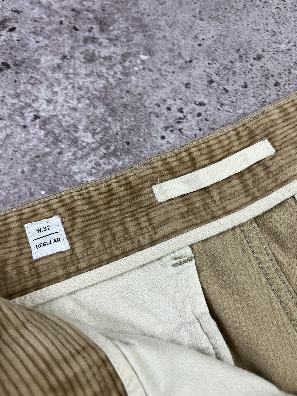 Norse Projects Aros Corduroy Shorts Beige Minimalist Chino Italy Size US 32 / EU 48 - 6 Thumbnail