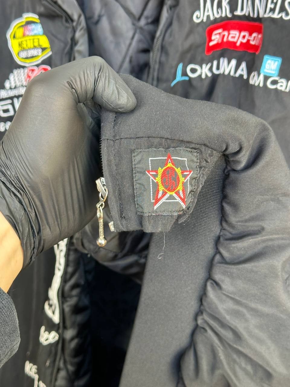 NASCAR JH Design Jack Daniels Nascar Racing Motorsport VTG Jacket Size US XXL / EU 58 / 5 - 10 Thumbnail