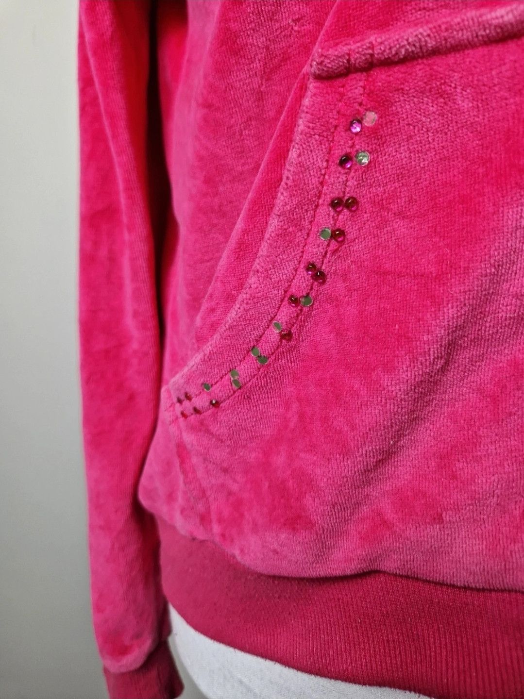 Hysteric Glamour vintage pink velour hoodie juicy couture y2k 2000s archive Size M / US 6-8 / IT 42-44 - 5 Thumbnail
