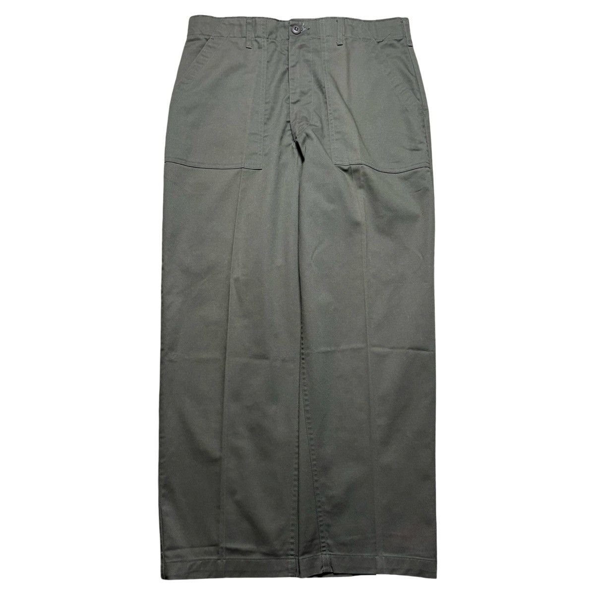 Vintage 70’s US Army OG 107 Olive Field Pants Size 34X29