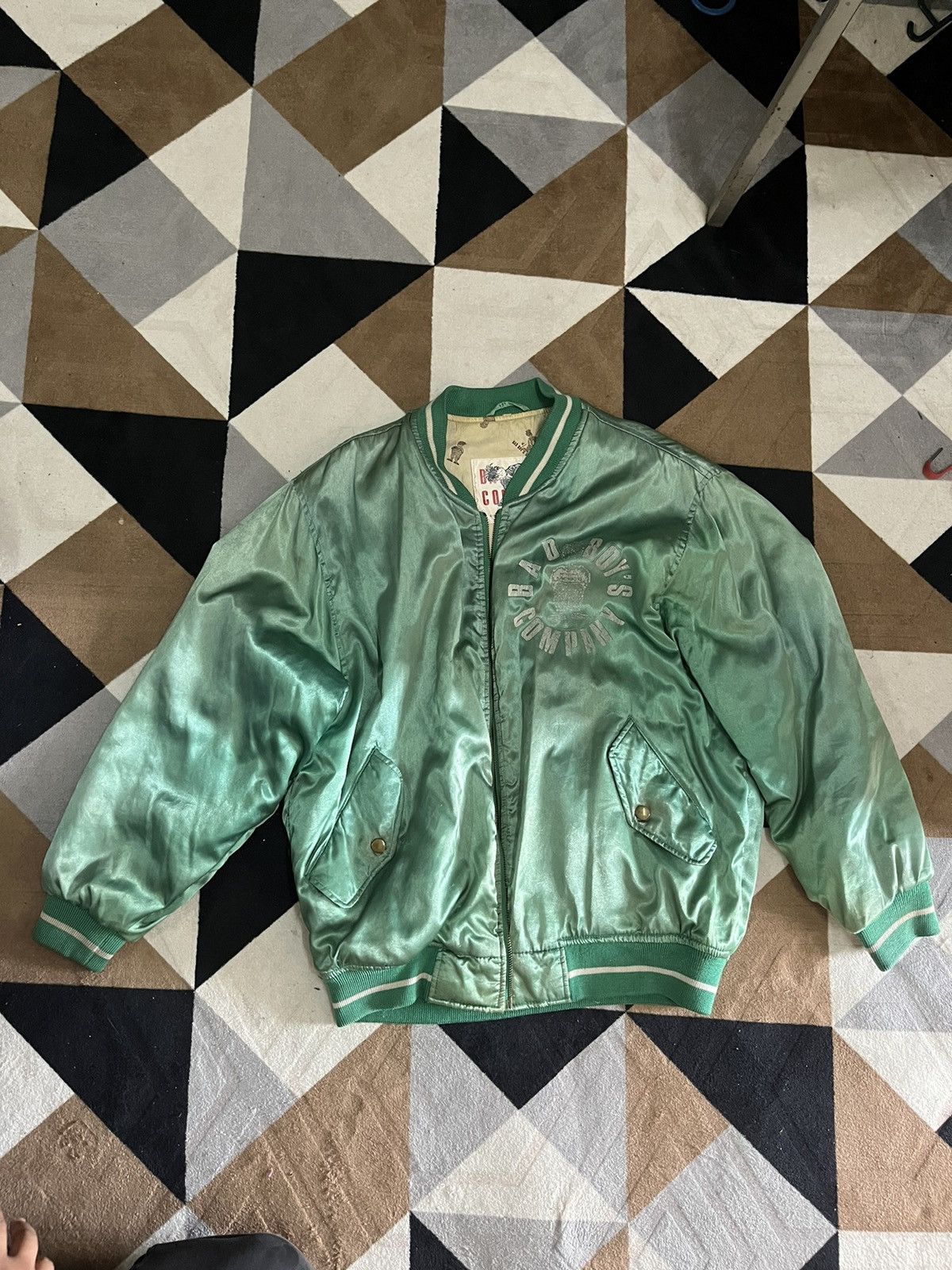 Japanese Brand Vintage Japanese BAD BOY’S COMPANY Bomber Jacket Size US M / EU 48-50 / 2 - 1 Thumbnail