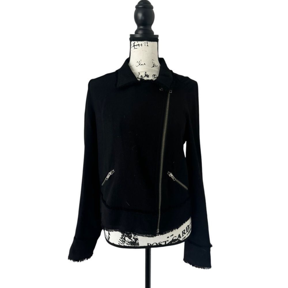 Other Leith SZ M black zipper closure jacket Size M / US 6-8 / IT 42-44 - 2 Thumbnail