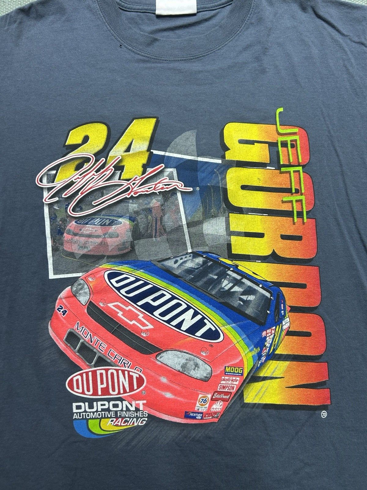 Vintage VTG 90s t shirt Jeff Gordon nascar racing no speed limit L Size US L / EU 52-54 / 3 - 2 Thumbnail