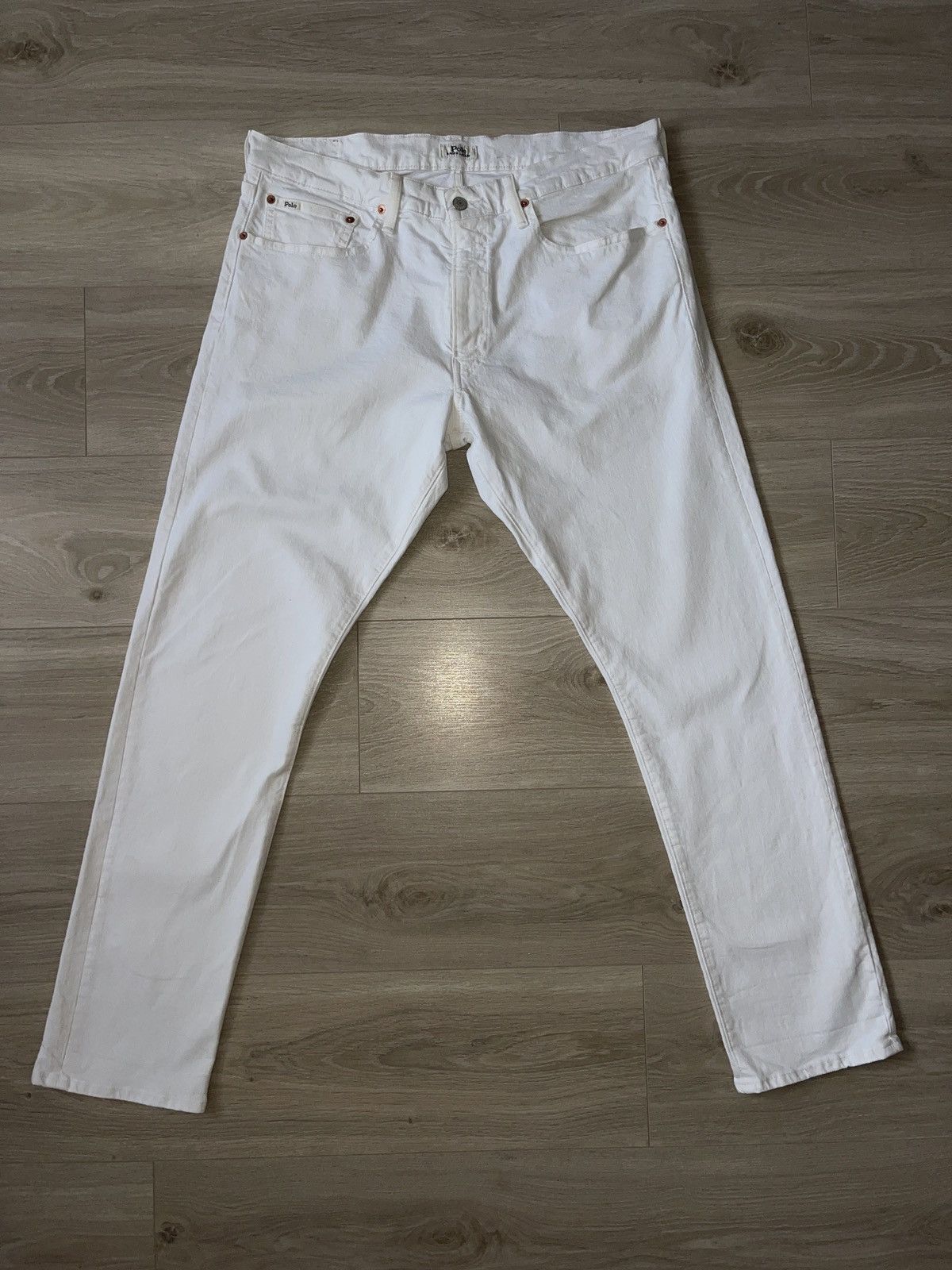 Polo Ralph Lauren Polo ralph lauren white jeans mens pants W36 Size US 36 / EU 52 - 1 Thumbnail