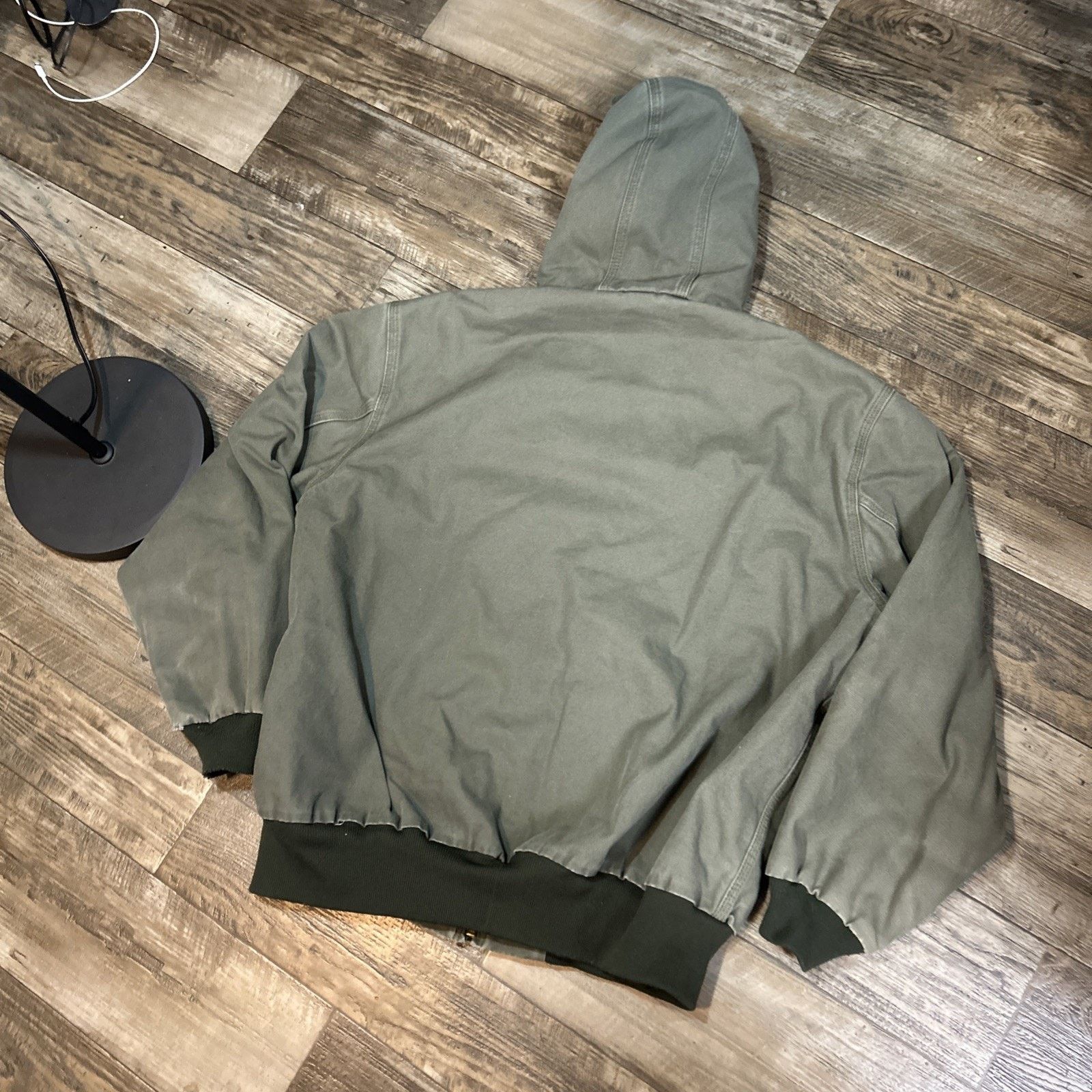 Carhartt Carhartt J130 Work Jacket Men's XL Moss Green Quilted Duck Size US XL / EU 56 / 4 - 5 Thumbnail