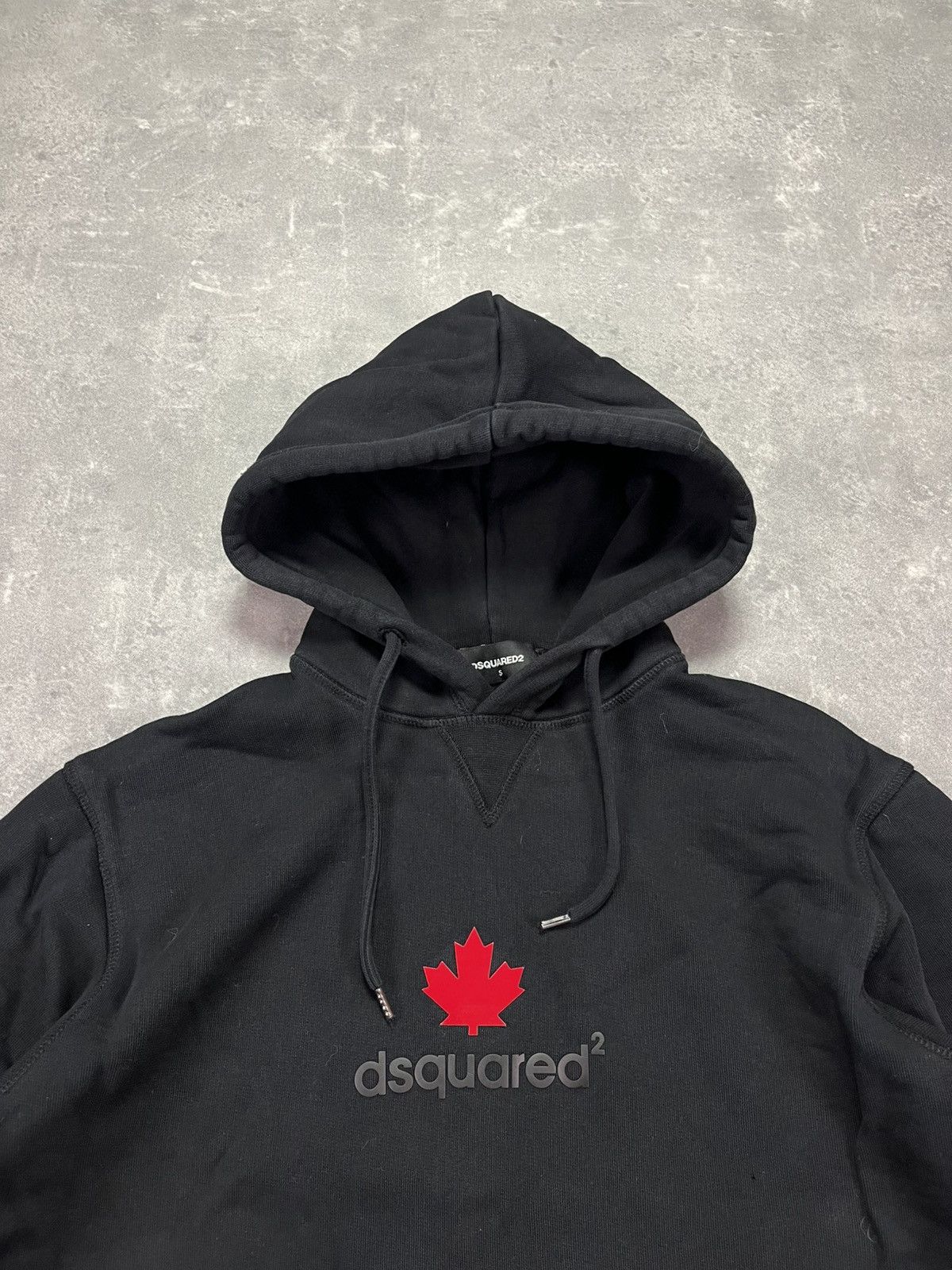 Dsquared2 Dsquared2 Washed Faded Black Logo HoodieS Size US S / EU 44-46 / 1 - 5 Thumbnail