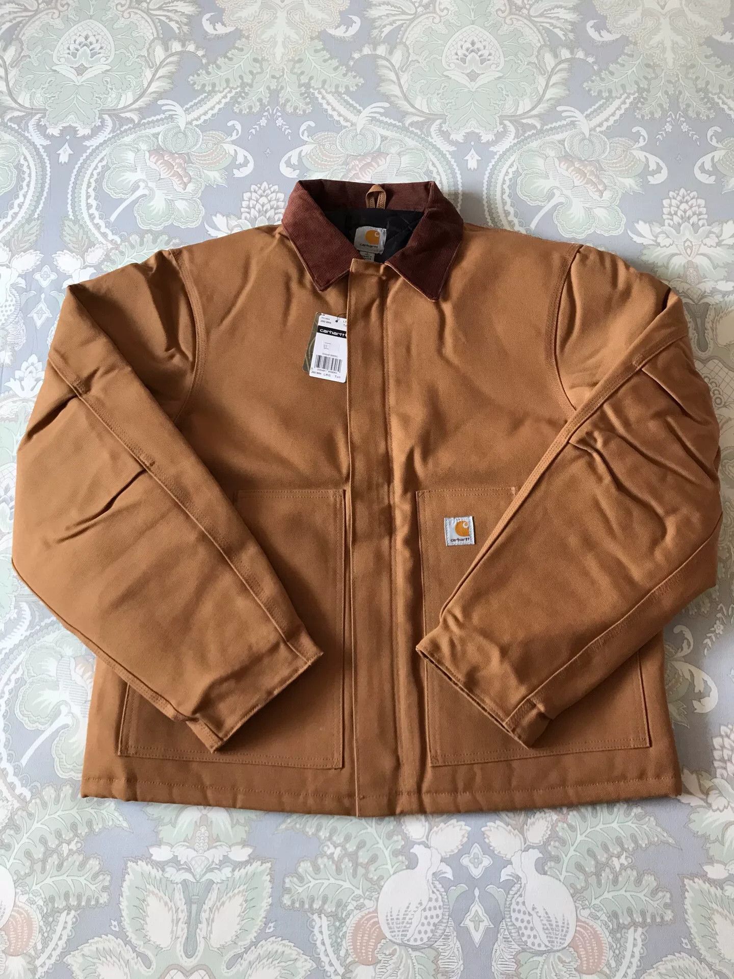 Carhartt Carhartt J002 Brown Canvas Work Jacket Size US L / EU 52-54 / 3 - 1 Thumbnail