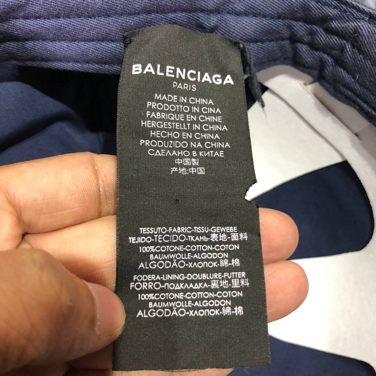 Balenciaga Balenciaga BB Europe Embroidered Baseball cap Size ONE SIZE - 5 Thumbnail