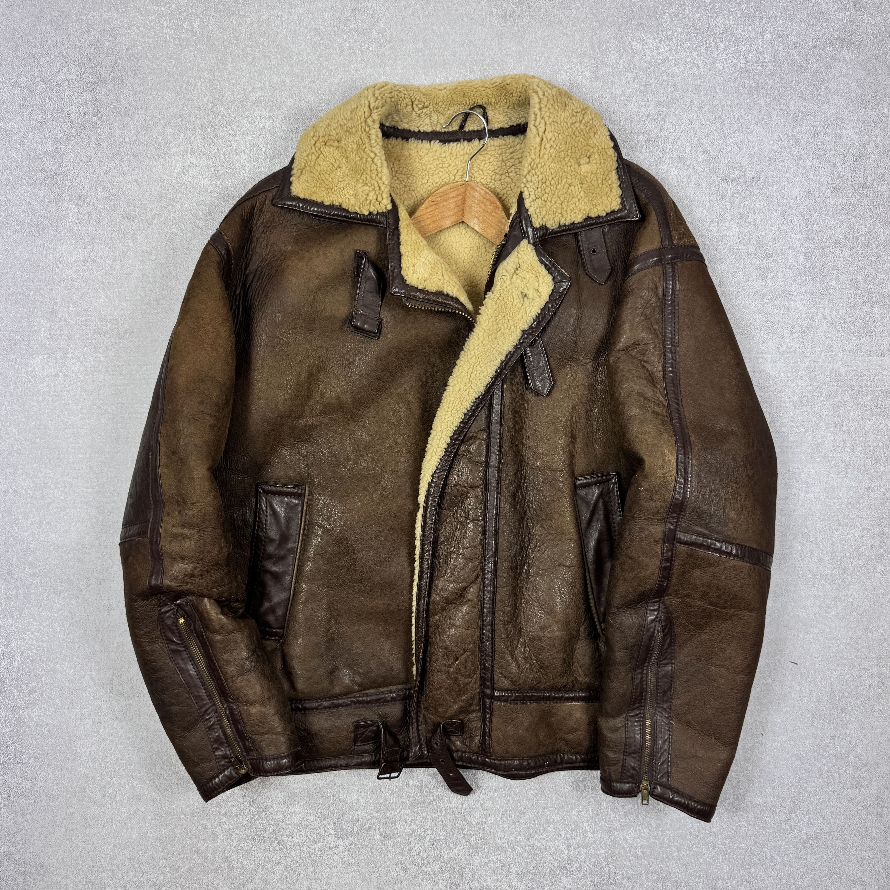 Aviator Nation Vintage Pierre Jacques Aviator Leather Jacket Size L / 52 Size US L / EU 52-54 / 3 - 2 Thumbnail