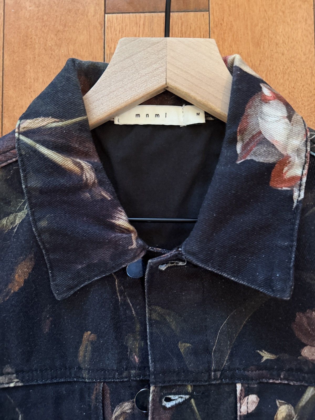 MNML Floral Trucker Jacket Size US M / EU 48-50 / 2 - 3 Thumbnail