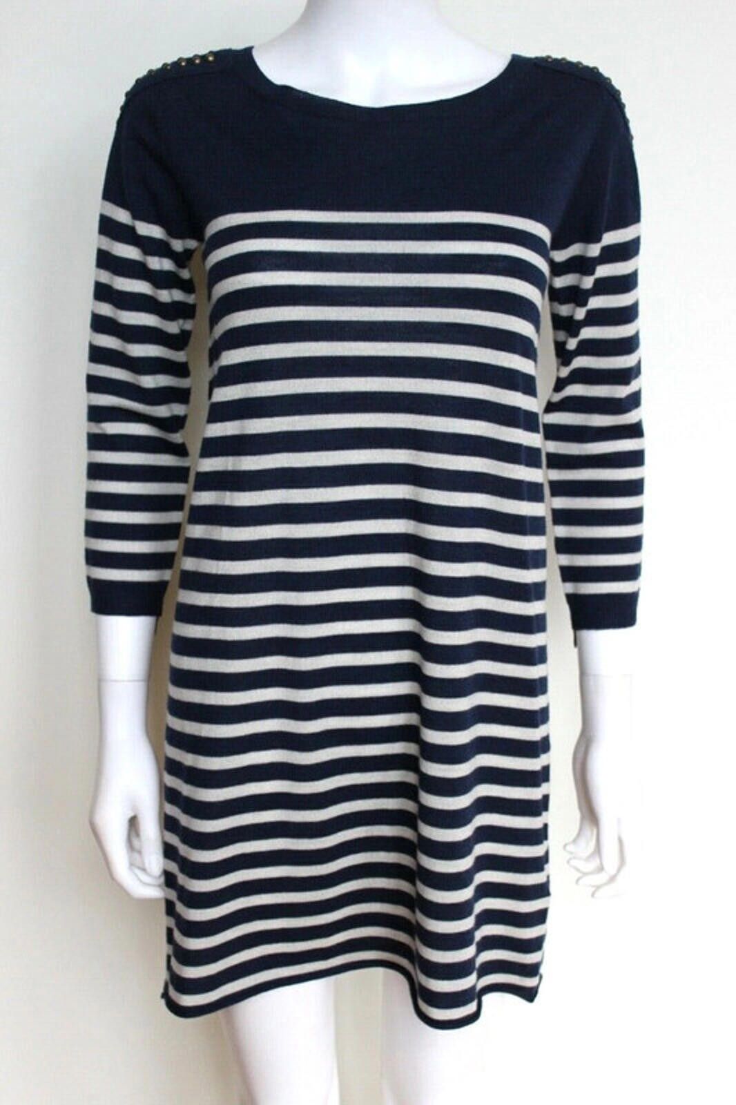 Zadig & Voltaire Zadig and et Voltaire Striped Marino Wool Knit Maroi Dress M Size M / US 6-8 / IT 42-44 - 2 Thumbnail