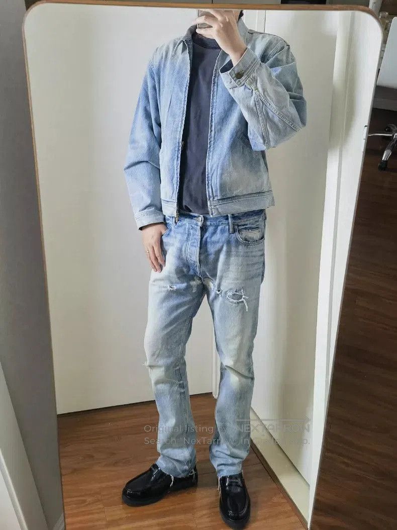 Fear of God Fear of God 8th Blue Denim Jacket. Size US XL / EU 56 / 4 - 9 Thumbnail