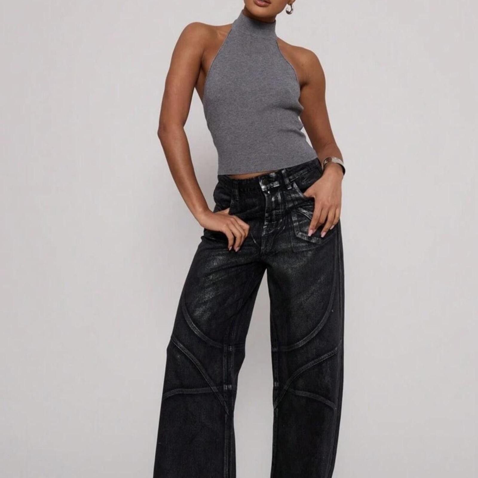 Other Grey halter neck top Size XS / US 0-2 / IT 36-38 - 4 Thumbnail
