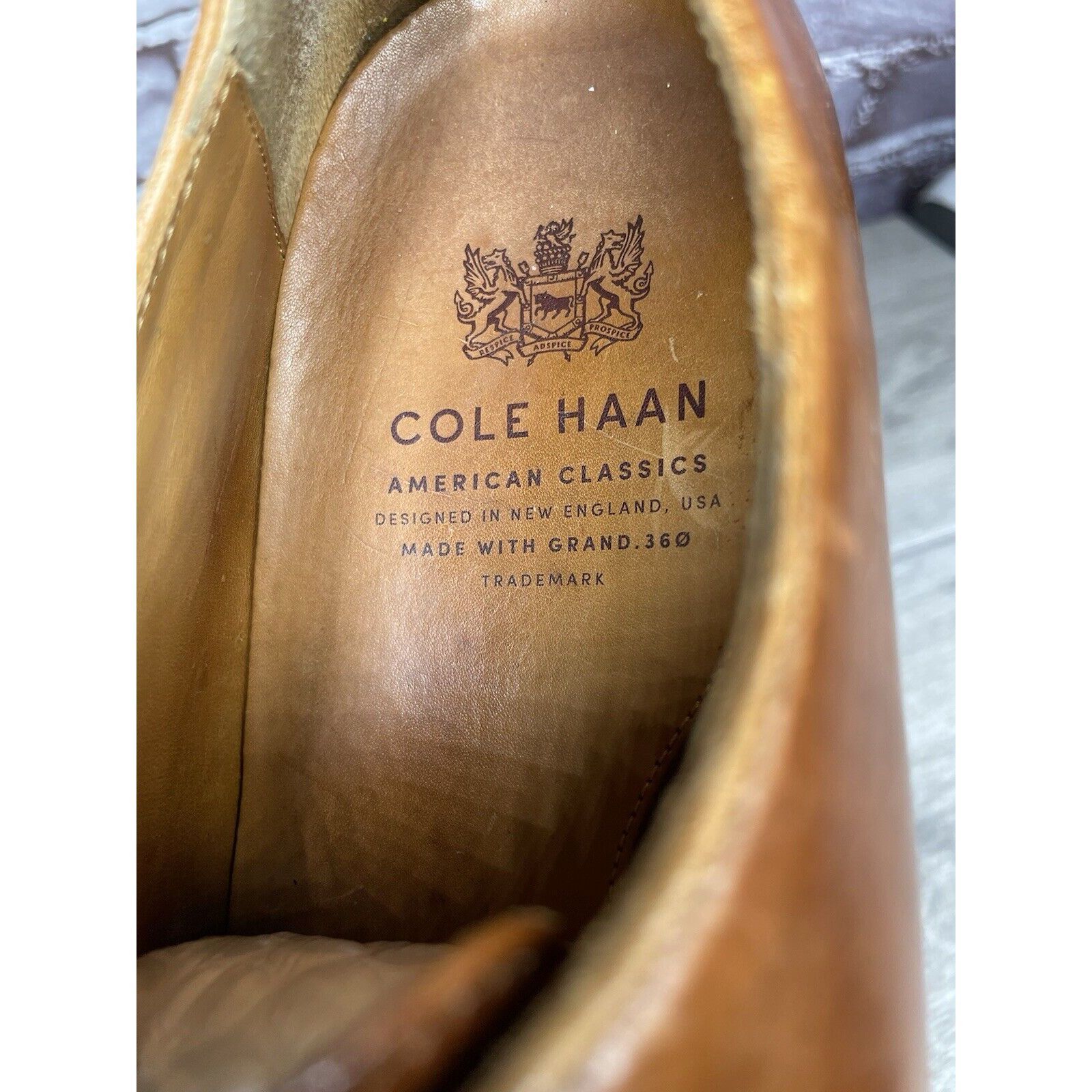 Cole Haan Cole Haan AMERICAN CLASSICS Mahogany Brown Leather Oxfords D Size US 8.5 / EU 41-42 - 11 Thumbnail