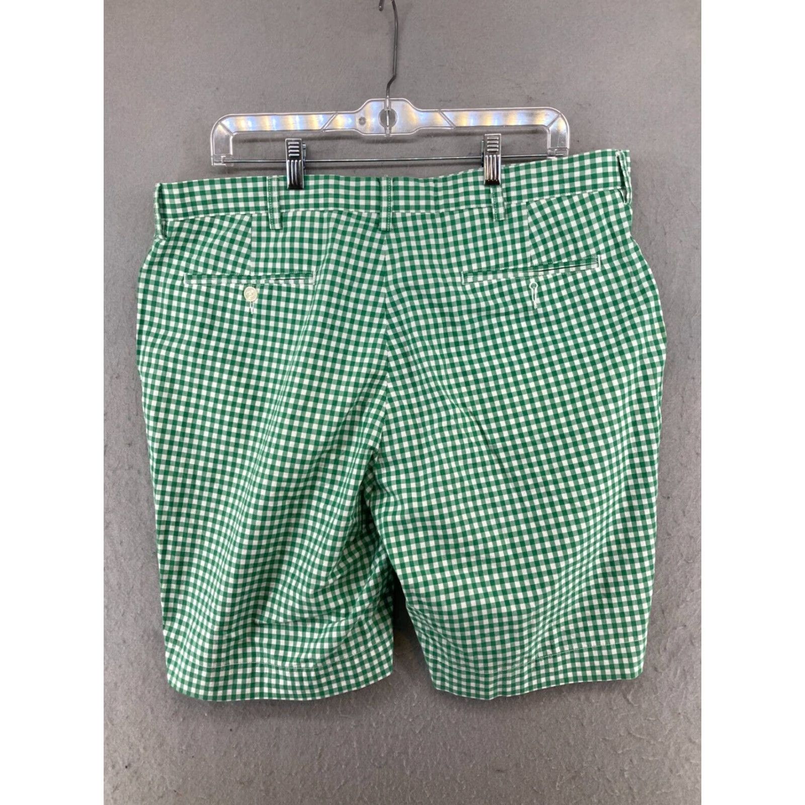 Polo Ralph Lauren Polo Ralph Lauren Mens Shorts 38 Green Check Preppy Size US M / EU 48-50 / 2 - 6 Thumbnail
