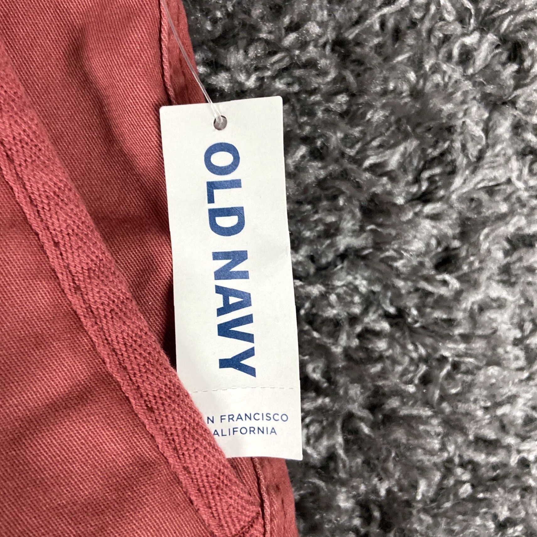 Old Navy Old Navy Red Orange Chino Shorts with Pockets Men's Size 36 Regular Size US 36 / EU 52 - 4 Thumbnail