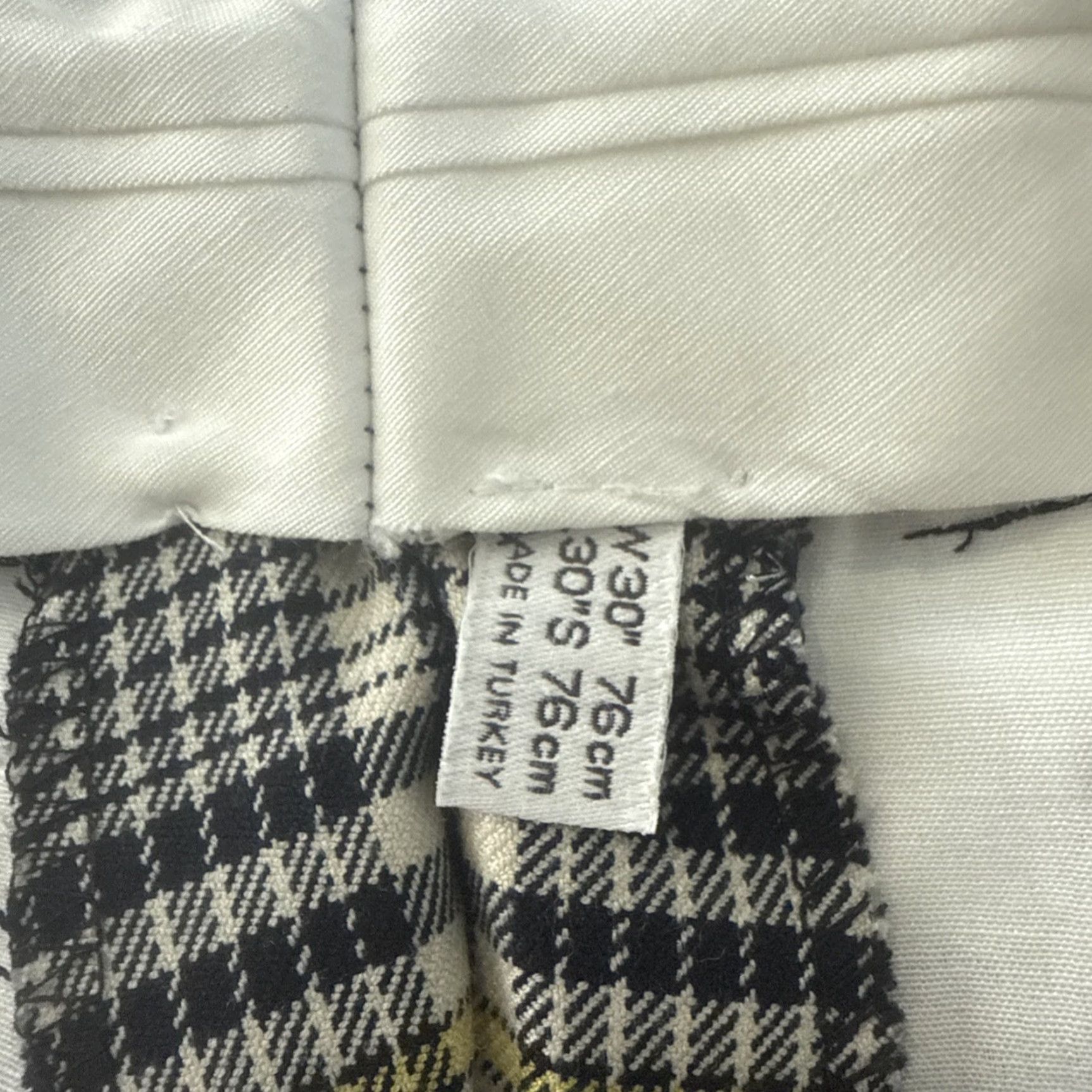 Vintage Nöak Plaid Pants Mens 30x30 Dress Pants Golf Yellow Regular 30in Inseam Size US 30 / EU 46 - 5 Thumbnail