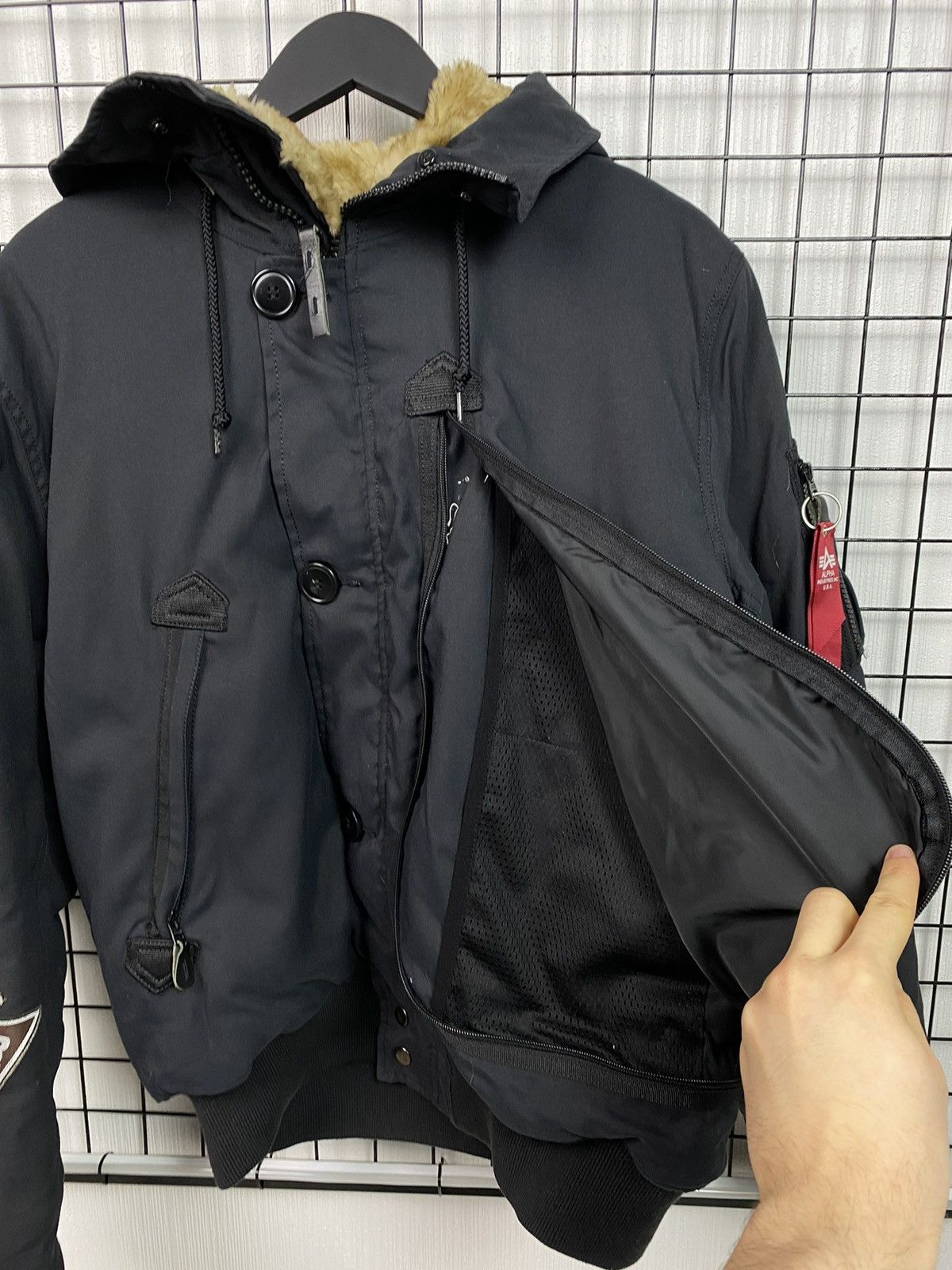Alpha Industries × Vintage Steals🔥Vintage ALPHA INDUSTRIES Parka Bomber Jacket Men XL Size US XL / EU 56 / 4 - 13 Thumbnail