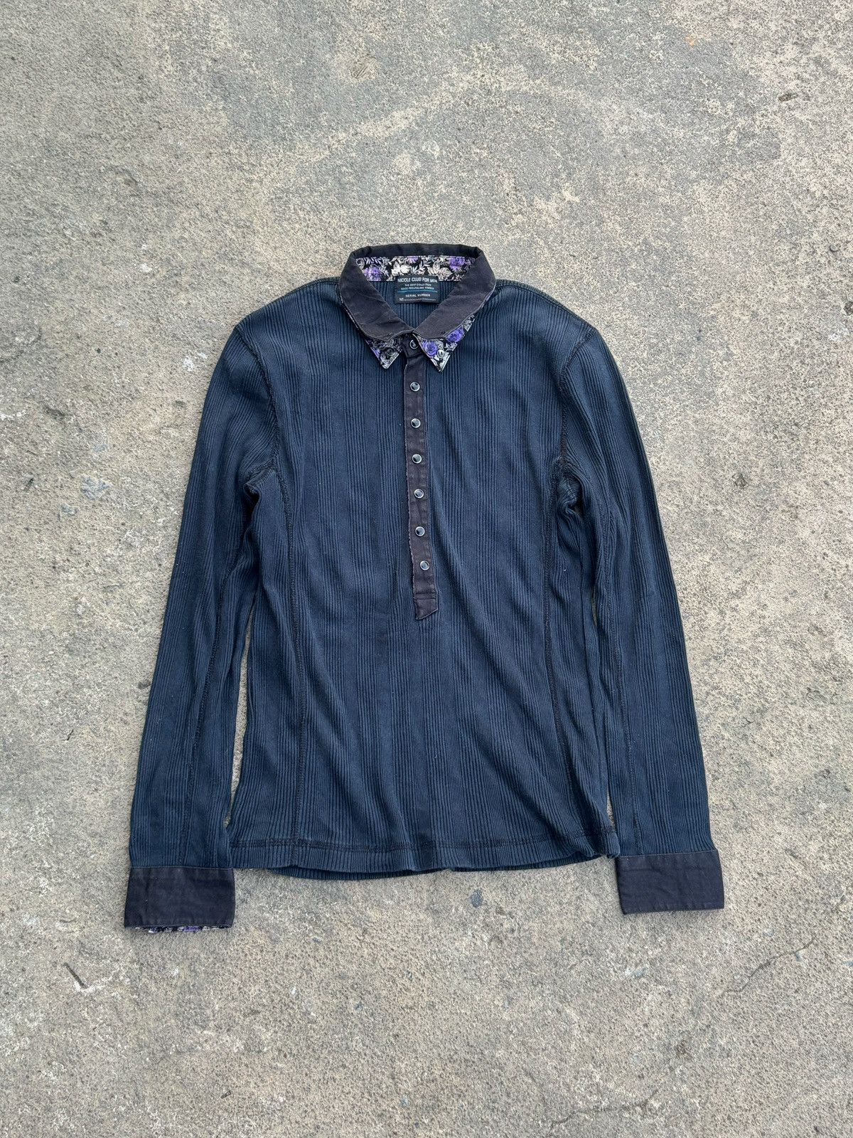 Tornado Mart NICOLE CLUB FOR MEN THERMAL BUTTON LONG SLEEVE Size US M / EU 48-50 / 2 - 1 Thumbnail