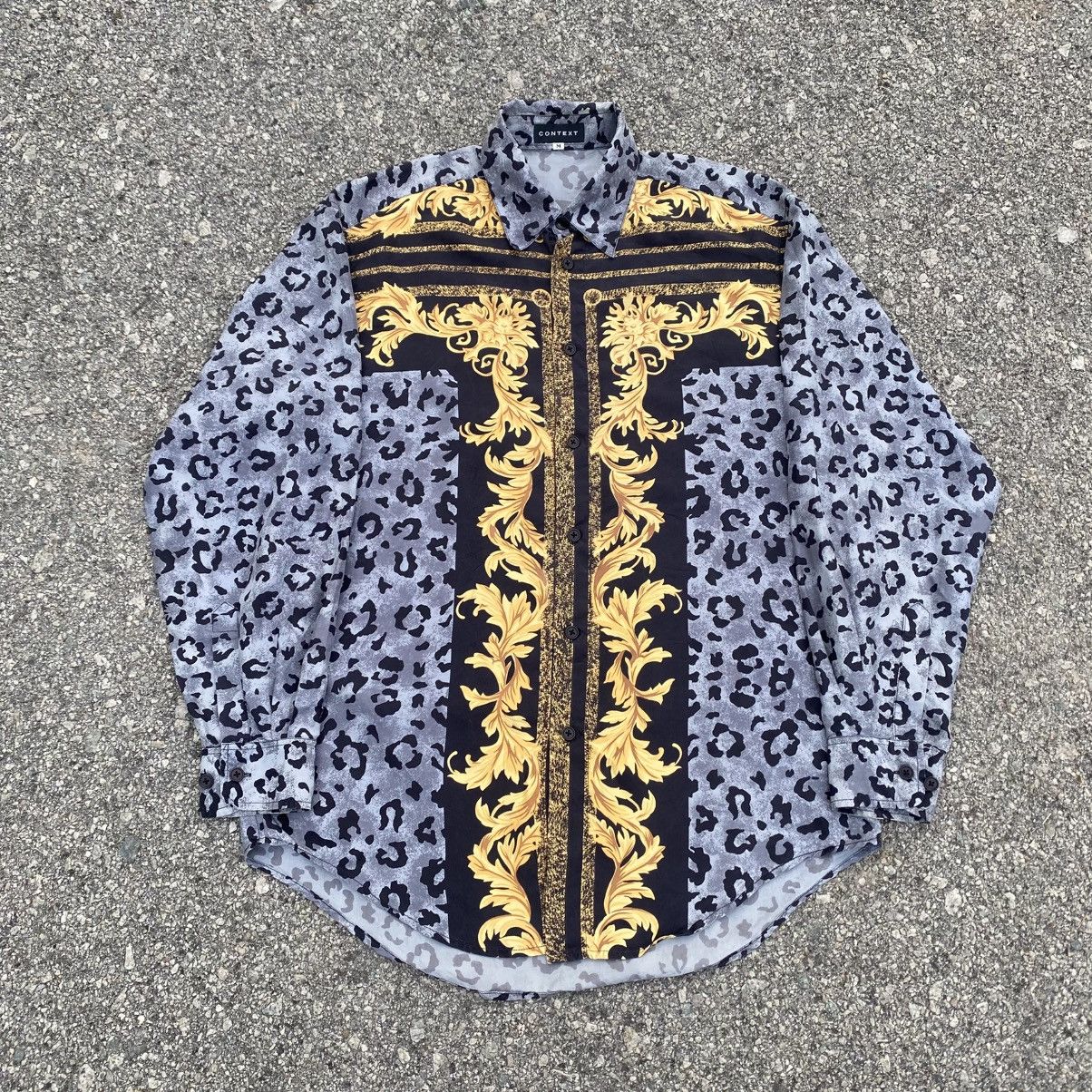 Vintage 🔥 Leopard Baroque 🔥 LGB VERSACE JPG Style Size US L / EU 52-54 / 3 - 1 Thumbnail