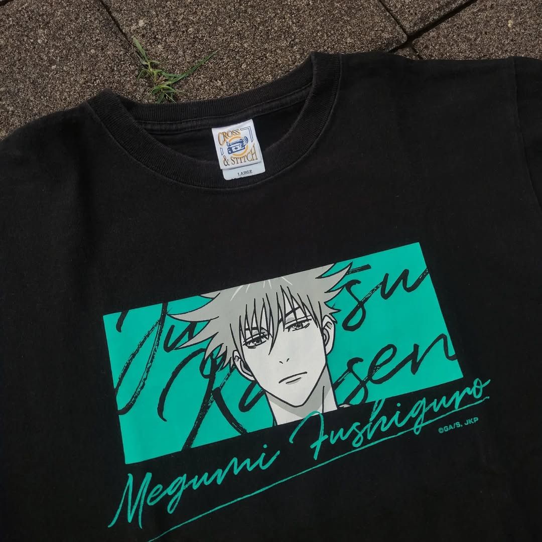 Anime Jujutsu Kaisen Megumi Fushiguro Official Tee Size US L / EU 52-54 / 3 - 1 Thumbnail