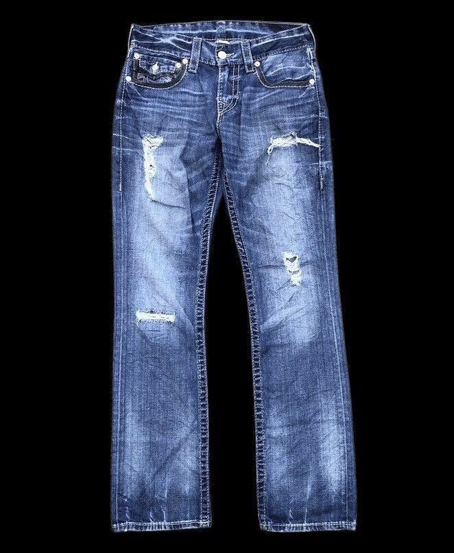 True Religion TRUE RELIGION DISTRESSED DENIM Size US 32 / EU 48 - 1 Thumbnail