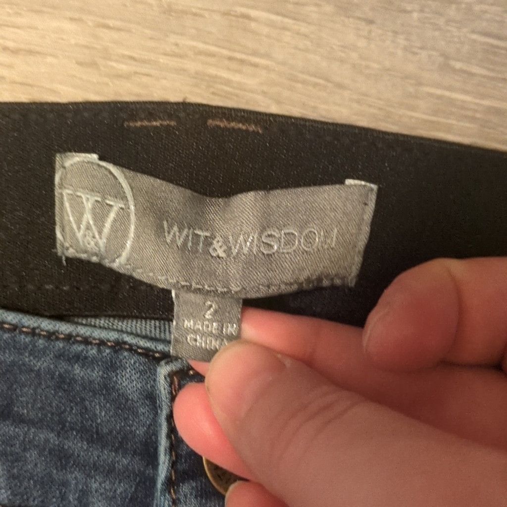 Other Wit & wisdom ab solution ankle length jeans size 2 Size 26" / US 2 / IT 38 - 4 Thumbnail