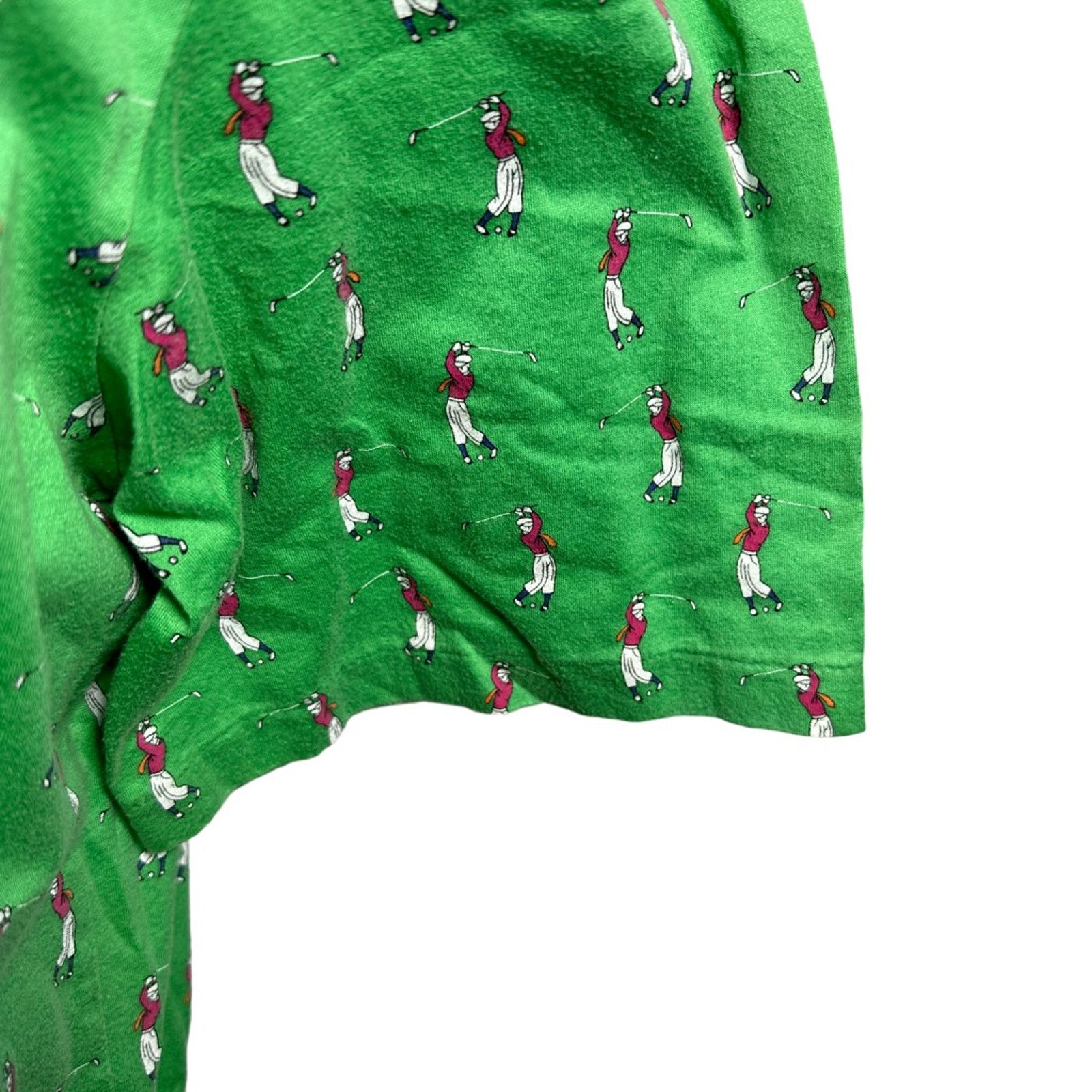 Ralph Lauren Polo Ralph Lauren Golf Shirt Vintage Green Golfer USA L Size US L / EU 52-54 / 3 - 7 Thumbnail