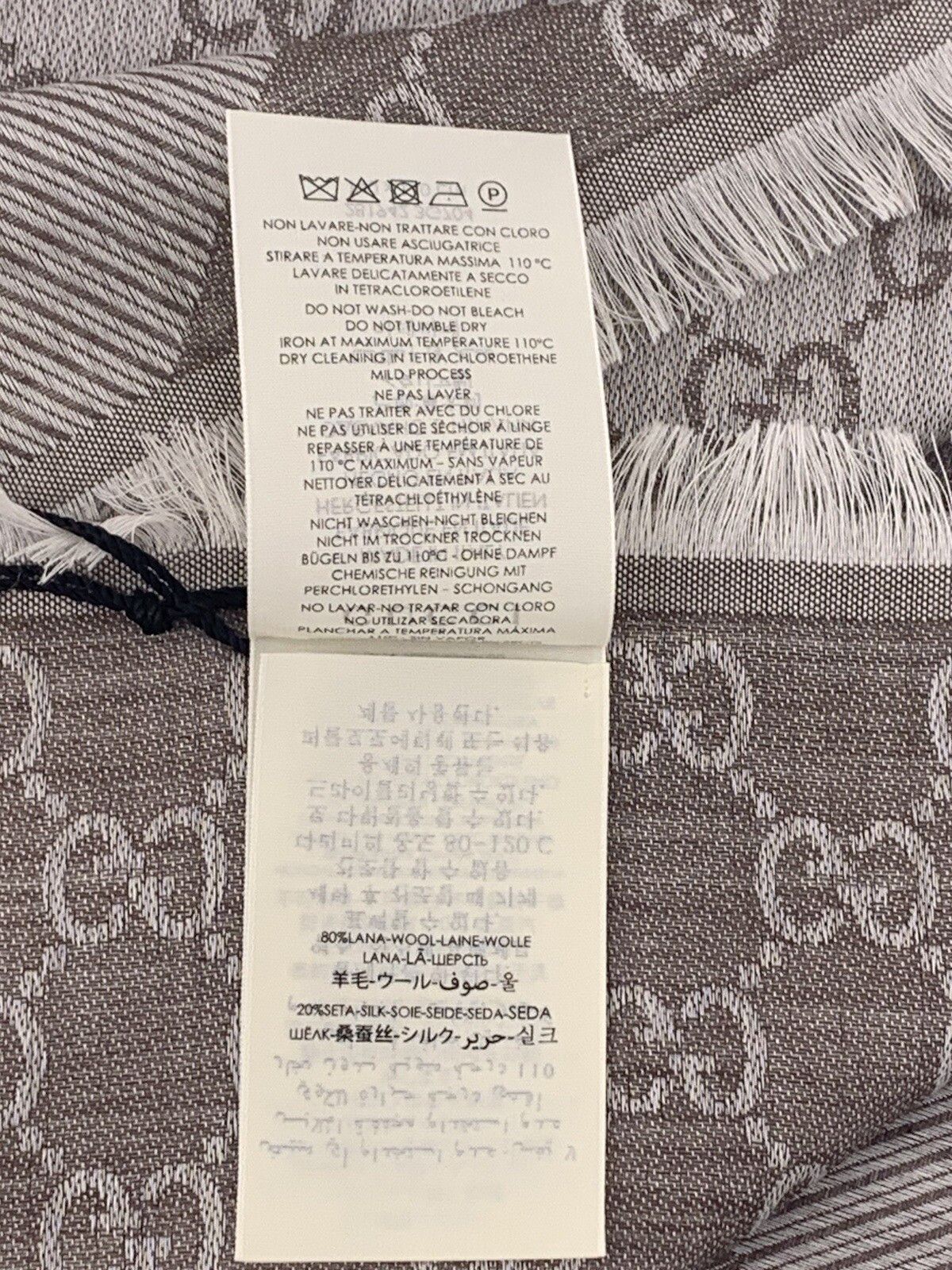 Gucci Size 140x140cm New Gucci Scarves Wool/Silk Size ONE SIZE - 11 Thumbnail