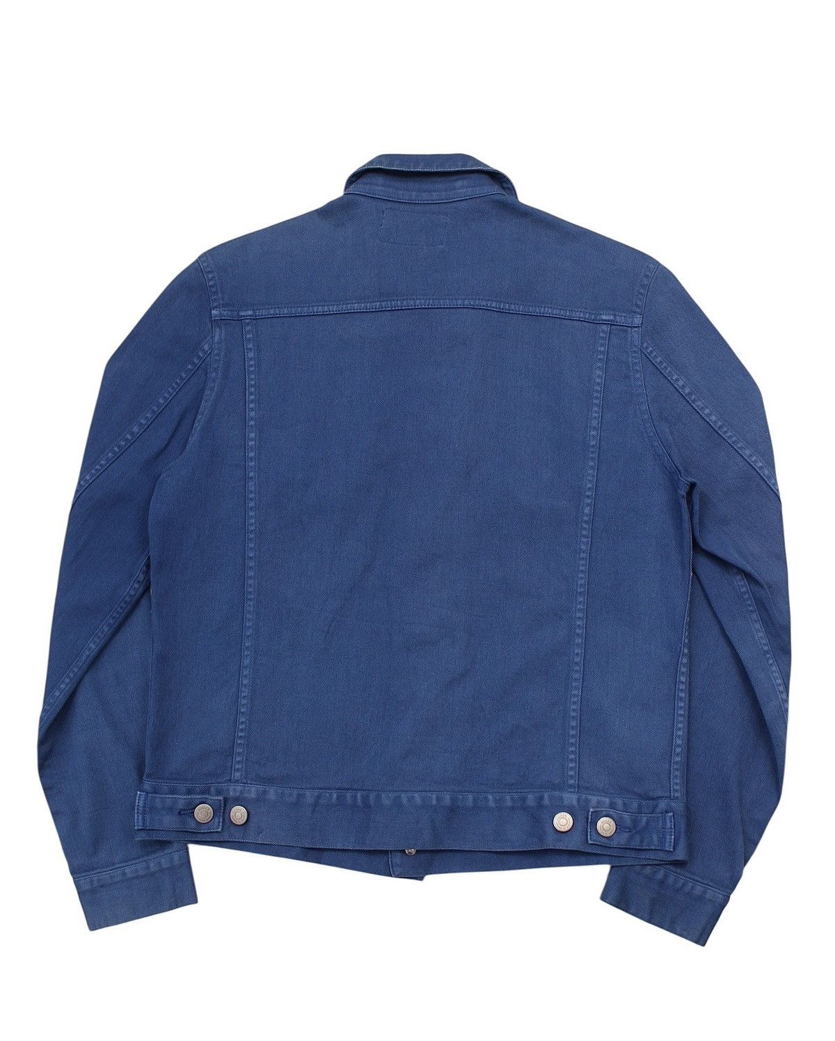 CABANE de ZUCCa SS2010 CABANE de ZUCCa ASYMMETRICAL ZIP DENIM JACKET Size US M / EU 48-50 / 2 - 2 Thumbnail