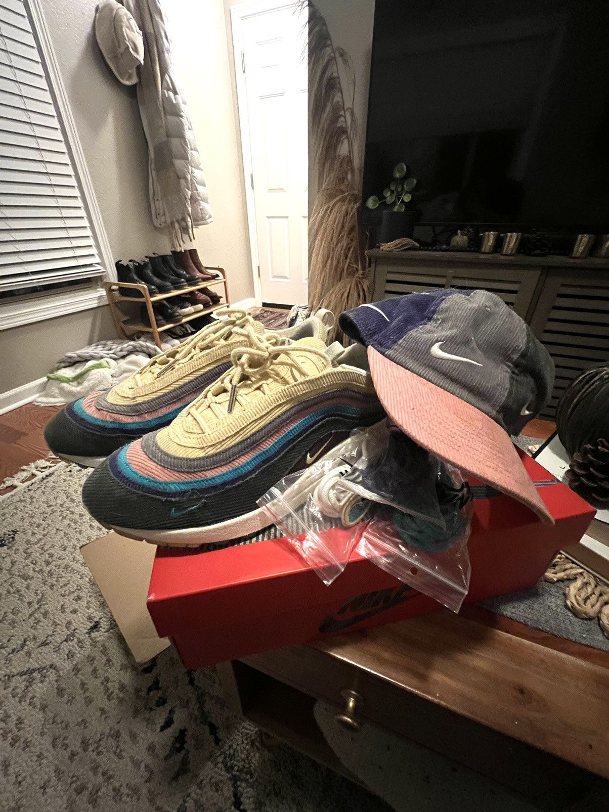 image of Nike Air Max 1/97 Sean Wotherspoon Shoes, Men's (Size 8.5)