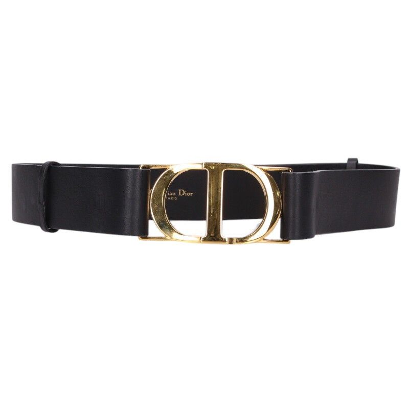 Dior Dior 'CD' Buckle Oblique Trotter Monogram Leather Belt | Grailed