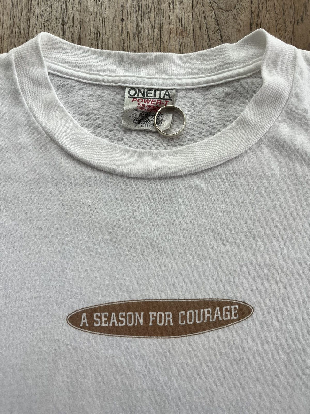 Vintage A SEASON FOR COURAGE Especially For Youth 1999’s Tee