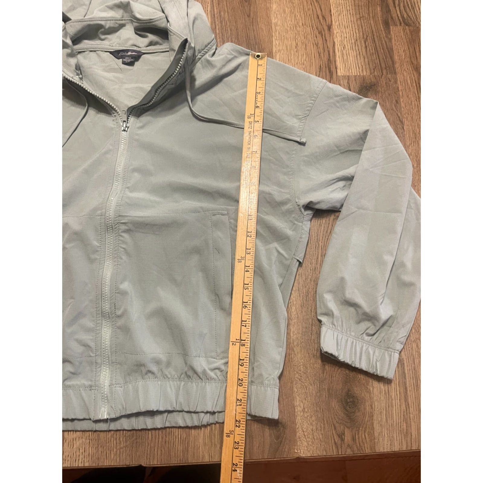 Eddie Bauer Eddie Bauer Hoodie Women's Medium Green Full Zip Long Sleeve Regular Fit Womens Size M / US 6-8 / IT 42-44 - 7 Thumbnail