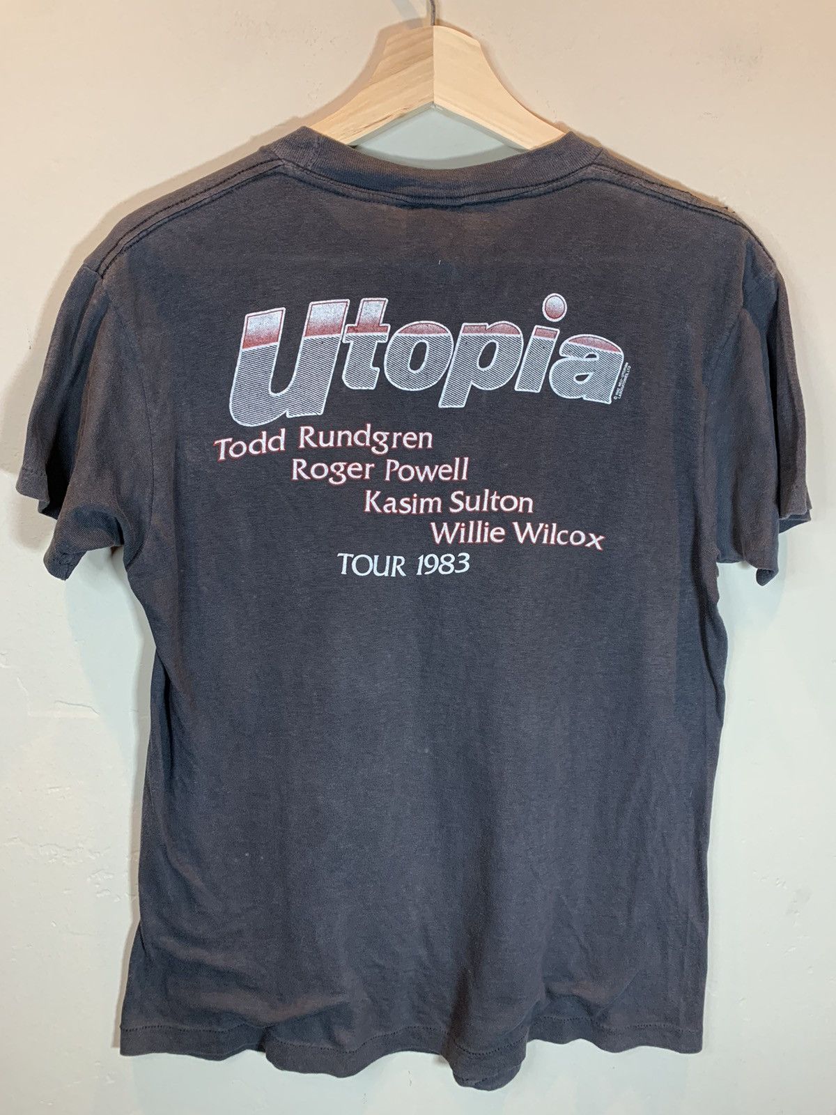 Band Tees × Vintage *RARE* Vintage 1983 Utopia Todd Rundgren Tour Band Shirt - L Size US L / EU 52-54 / 3 - 2 Thumbnail